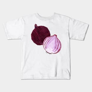 Red onion Kids T-Shirt